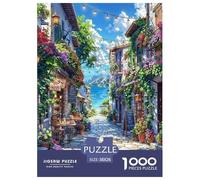 A Charming Small Town Puzzle Impossibili 1000Pcs Interesting Decorazione Per La Casa. Giochi Rilassamento E Intelligence Per Adulti E Ragazzi Da 14 Anni 38x26cm/1000pcs