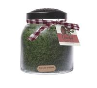 A Cheerful Giver - Balsamo e Cedro - Candela Profumata Papa da 34 oz in Barattolo con Coperchio - Keepers of The Light - 155 Ore di Durata della