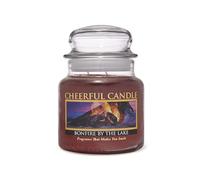 A Cheerful Giver Cheerful Bonfire by The Lake 16 Ounce Glass Jar Candle, 16oz