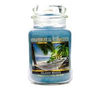 A Cheerful Giver - Island Breeze - Candela profumata da 680 ml - Candela allegra -135 ore di combustione, candele regalo per le donne