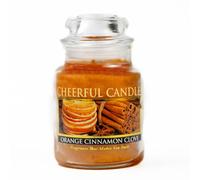 A Cheerful Giver Orange Cinnamon Clove Jar Candle, 170,1 Gram, Marrone