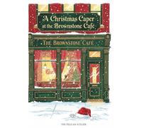 A Christmas Caper at the Brownstone Café: A Cozy Holiday Mystery of Found Family and Brooklyn Magic