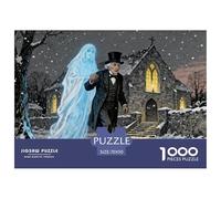 A Christmas Carol Puzzle in Legno Impermeabile Puzzles Da 1000 Pezzi Regali Per Adulti Sfidanti E Rompicapo Per Decorazioni Domestiche
