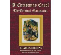 A Christmas Carol - The Original Manuscript in Original Size (Copertina rigida)