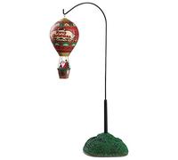 Lemax villaggio di Natale mongolfiera di Babbo Natale