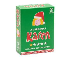 A Christmas Karen Party Game - Gioco di Bluff festivo con recensioni a una stella! Divertente gioco per la notte di giochi per famiglie, età 14+, 3-10 giocatori, 20-30 minuti di gioco, realizzato da
