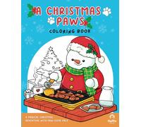 A Christmas Paws Coloring Book: Holiday Magic and Sweet Animals to Bring to Life