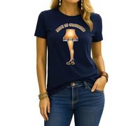 A Christmas Story Glorious Fragilee Italian Film di Natale | Natale X-Mas - Maglietta da donna, blu navy, L