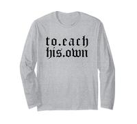 A ciascuno Il Suo (Detto) Maglia a Manica