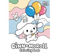 A Cin-namoroll Coloring Book: Fun colouring Pages, vivid and flexible illustrations create a creative feeling for Kids