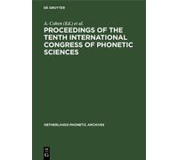 A. Cohen Proceedings of the Tenth International Congress of P (Copertina rigida)