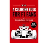 A coloring book for F1 fans: Race around the world in 24 circuits