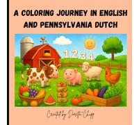 A Coloring Journey In English and Pennsylvania Dutch