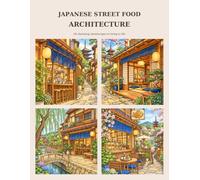 A Coloring Journey Through Japanese Food Street
