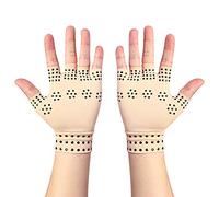 a compressione magnetica anti-artrite, per terapia reumatoide, per la salute, senza dita, lenisce il dolore delle mani (colore)