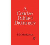 A Concise Pahlavi Dictionary