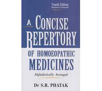 A Concise Repertory of Homeopathic Medicines