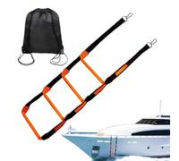 A Corda per Barche - da Imbarco a 4 Gradini per Pontile 272 kg | Gradini Nautici con Sacchetto per Esterni Kayak Canoa Nuoto Ricongiungimento attività Acquatiche