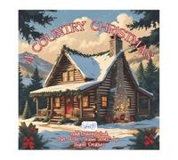 A Country Christmas: An Adult Coloring Book by ShariB Creatives