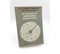 A Course of Modern Analysis