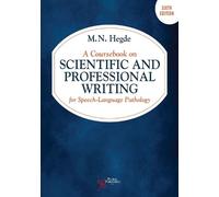 A Coursebook on Scientific and Professional Writing for Speech-La (Anello, filo)