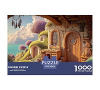 A Cozy Bedroom 1000 Piece Carta Premium Puzzle Oceanfront Fairy House Stimolante Jigsaw Arredo Per Adulti 38x26cm/1000pcs