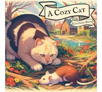 A Cozy Cat Coloring Book: By A Cozy Bundle Publishing - A relaxing collection of realistic cat illustrations filled with cozy moments, curious antics, and peaceful charm