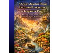 A Creative Adventure Through Enchanted Landscapes and Imaginative Places - VOLUME I: A Relaxing Journey Through Fantasy Landscapes, Magical Worlds, and Creative Scenes