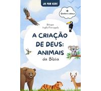 A Criação de Deus: Animais da Bíblia | Livro Cristão Bilíngue (Inglês-Português) para Crianças com Jogo de Quebra-Cabeça Educativo: Aprenda sobre a ... de habitats dos animais para fazer em família