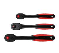 a cricchetto, chiavi a cricchetto, dinamometrica, impugnatura antiscivolo, cricchetto portatile, strumenti di riparazione auto multifunzionali, 3 chiavi a cricchetto per la maggior parte