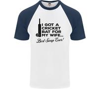 A Cricket Pipistrello per My Wife Migliore Swap Ever DA UOMO S/S Baseball