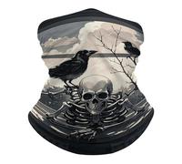 A Crow On The Windowsill 26X30Cm Multiuso Ghetta Antiscivolo Headwrap per Pesca Campeggio Yoga