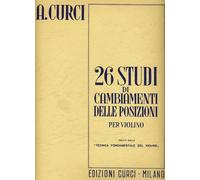 A. CURCI - 26 STUDI DI CAMBIAMENTI DELLE POSIZIONI