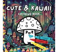 A Cute and Kawaii Coloring Book for Kids: Fun and Easy Pages to Color