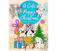 A Cute Puggy Christmas: Bible Verse Coloring Book for Kids