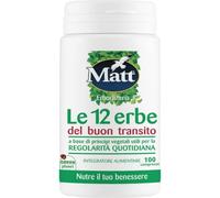 A & B Integratore alimentare MATT LE 12 Erbe per transito intestinale 100 compresse