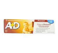 A+D Original Diaper Rash Ointment, Baby Skin Protectant With Lanolin and Petrolatum, Seals Out Wetness, Helps Prevent Diaper Rash, 4 Ounce Tube, Packaging May Vary (Pack of 3)