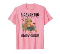 A daughter may outgrow your lap funny granny Maglietta