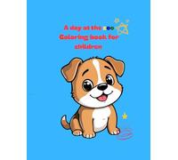 A day at the zoo: Cute and fun coloring book for kids 3-8