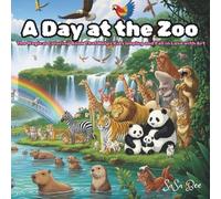 A Day at the Zoo: The Magical Coloring Book That Helps Kids Unplug and Fall in Love with Art | 50 Adorable Animals | Ultra-Bold & Easy Lines Designed for Toddlers to Spark Creativity and Confidence