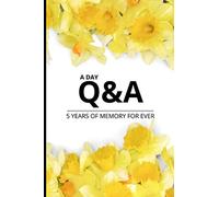 A Day Q&A: 5 Years Journal | 6" x 9" | Daily Event Notes | Daily Reference | Sweet & Precious Moments