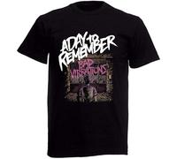 A Day to Remember Bad Vibrations Mens Unisex Rock T-Shirt_011 Black