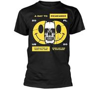A Day To Remember Character T-Shirt Black Mens Tee Unisex Shirt XL