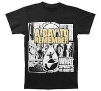 A Day To Remember What Separates Me from You T-Shirt Black Mens Tee Unisex Shirt XL