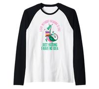 A Day Without Reading Cool Funny Sarcastic Reading Quotes Maglia con Maniche Raglan