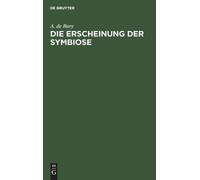 A De Bary Die Erscheinung der Symbiose (Copertina rigida)
