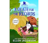 A Death for the Records: Large Print Edition