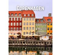 A Decorative Book: Copenhagen featuring the Canal and Houses of Nyhavn: A Stackable Book for Interior Decorating and Set Dressing for Coffee Tables, End Tables, and Bookshelves with Photographic Cover