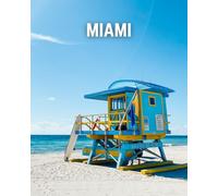 A Decorative Book: Miami Beach: A Stackable Book for Interior Decorating and Set Dressing for Coffee Tables, End Tables, and Bookshelves with Photographic Cover