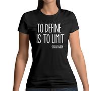 A Definire È per Limitare - Donna/T-Shirt - Oscar Wilde - Frase - Cool